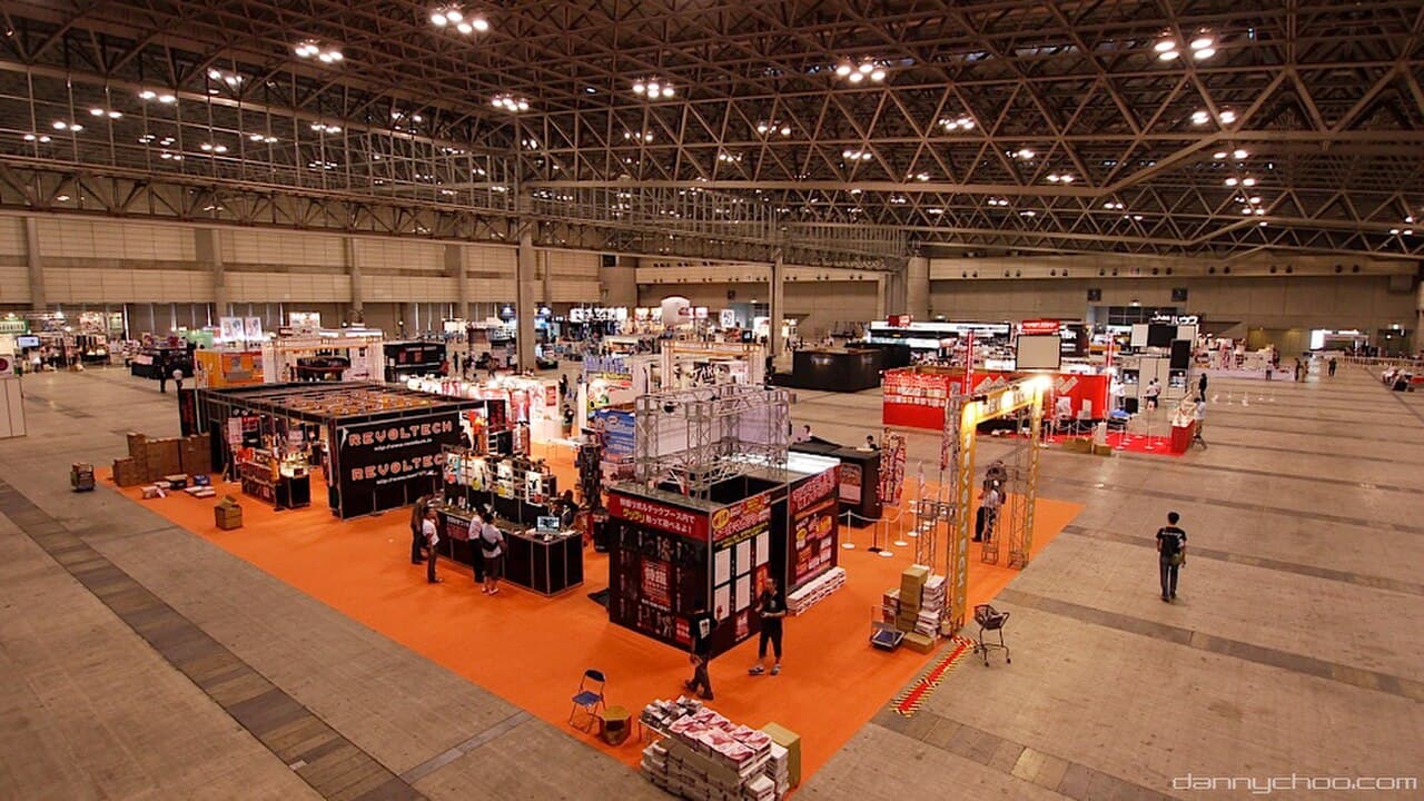 Makuhari Messe in Chiba, the convention center that hosts Wonder Festival's biannual figure and garage-kit exhibition